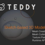 【Unity, Teddy, 3Dモデリング】Teddy をプログラミングなしで使ってみた