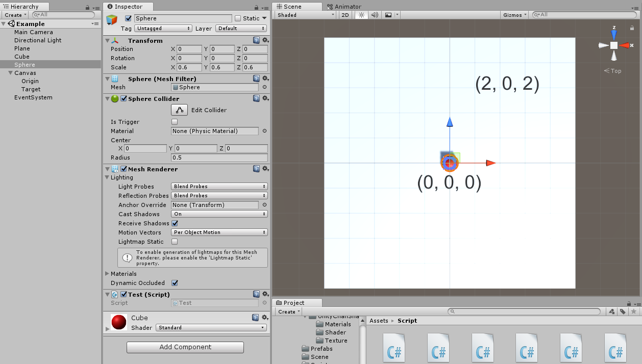 Unity Vector3を使った移動方法や長さを低負荷に取得する方法 すくまりのメモ帳